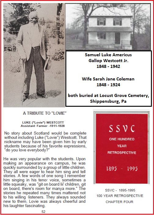 Lovie story Scotland 100 Year Anniversary book